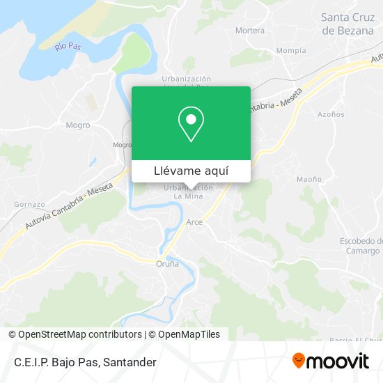 Mapa C.E.I.P. Bajo Pas