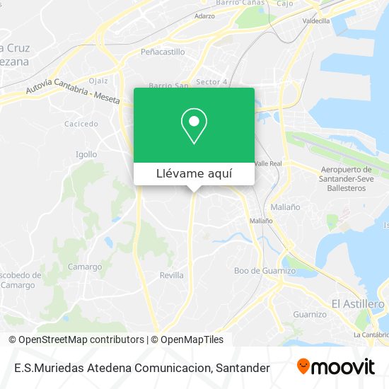 Mapa E.S.Muriedas Atedena Comunicacion