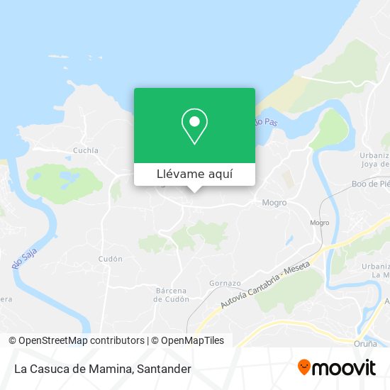 Mapa La Casuca de Mamina
