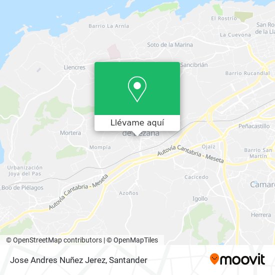 Mapa Jose Andres Nuñez Jerez