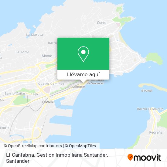Mapa Lf Cantabria. Gestion Inmobiliaria Santander