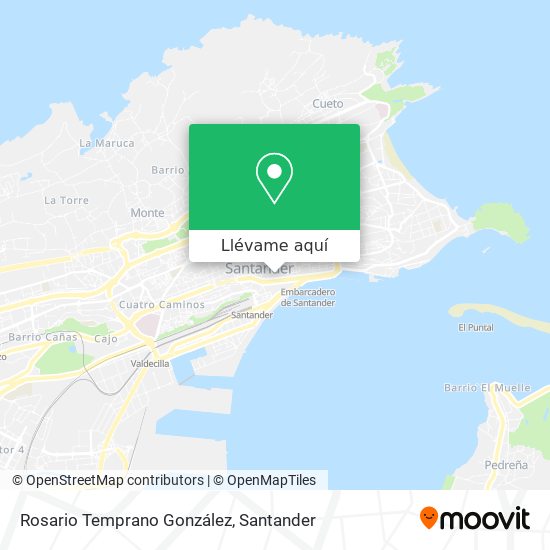 Mapa Rosario Temprano González