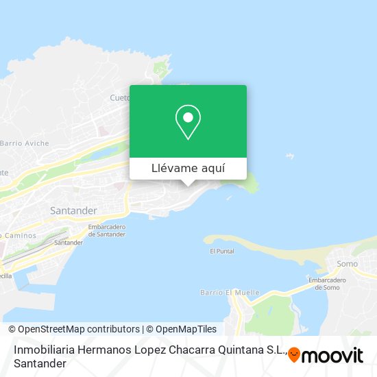 Mapa Inmobiliaria Hermanos Lopez Chacarra Quintana S.L.