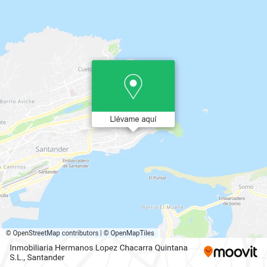 Mapa Inmobiliaria Hermanos Lopez Chacarra Quintana S.L.