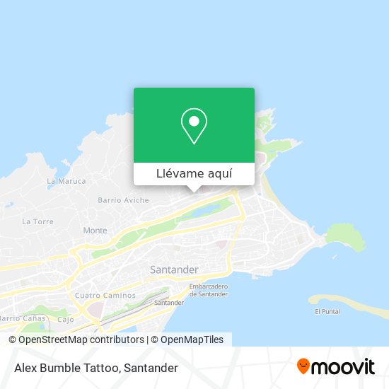 Mapa Alex Bumble Tattoo