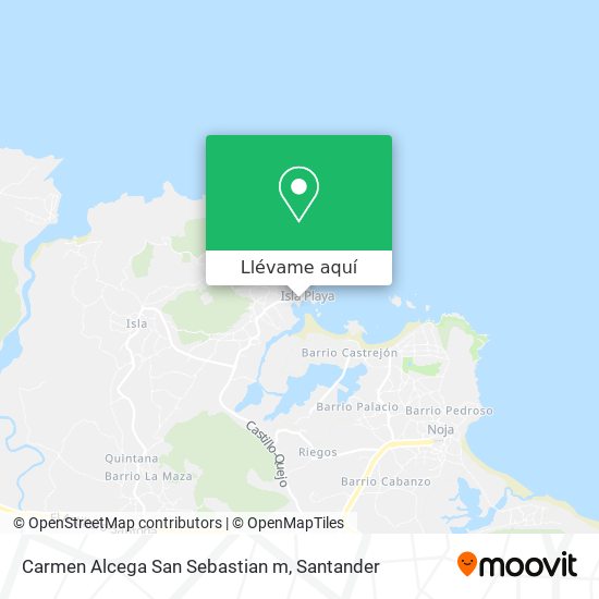Mapa Carmen Alcega San Sebastian m
