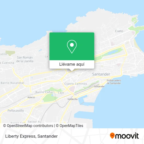 Mapa Liberty Express