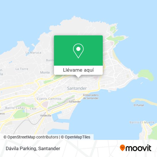 Mapa Dávila Parking