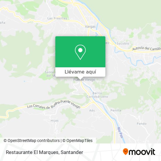 Mapa Restaurante El Marques