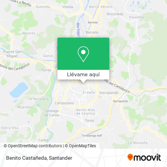 Mapa Benito Castañeda
