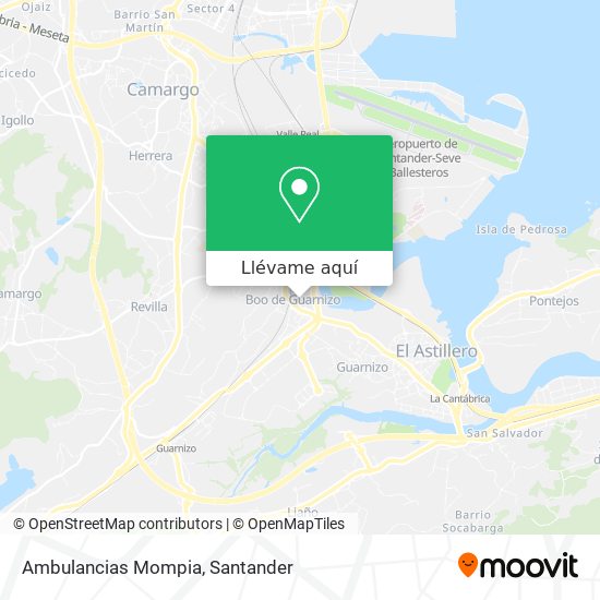 Mapa Ambulancias Mompia