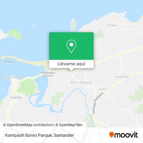 Mapa Kampaoh Somo Parque
