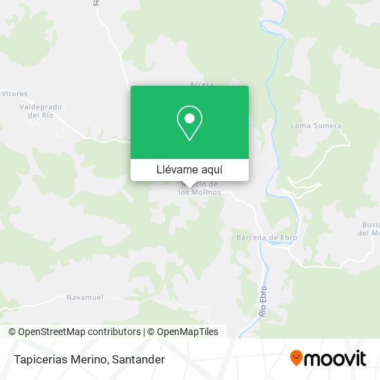 Mapa Tapicerias Merino