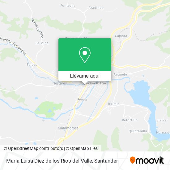 Mapa María Luisa Díez de los Ríos del Valle