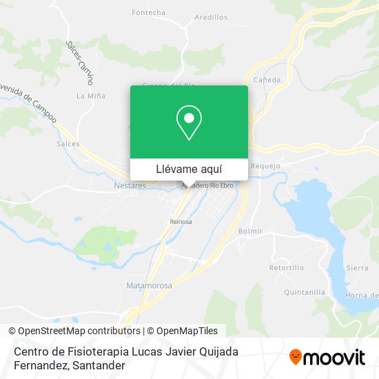 Mapa Centro de Fisioterapia Lucas Javier Quijada Fernandez