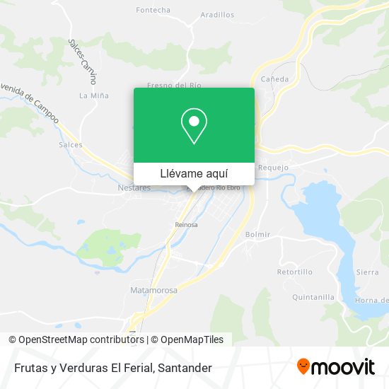 Mapa Frutas y Verduras El Ferial