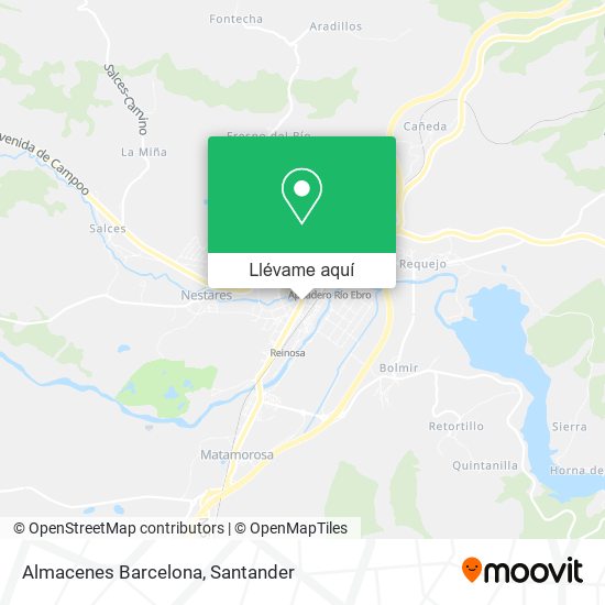 Mapa Almacenes Barcelona