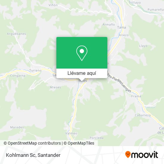 Mapa Kohlmann Sc