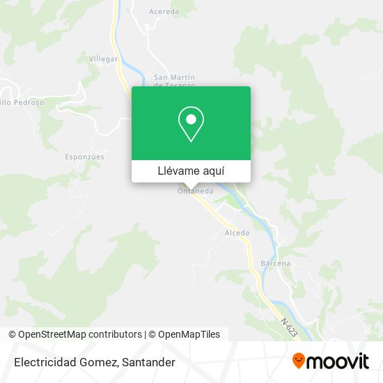 Mapa Electricidad Gomez