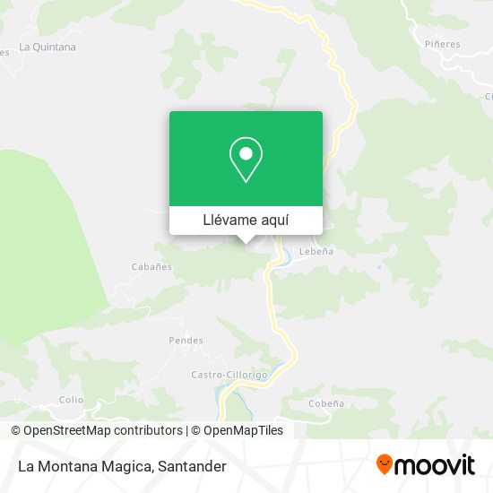 Mapa La Montana Magica