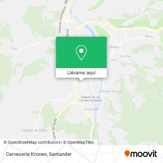 Mapa Cervecería Kronen