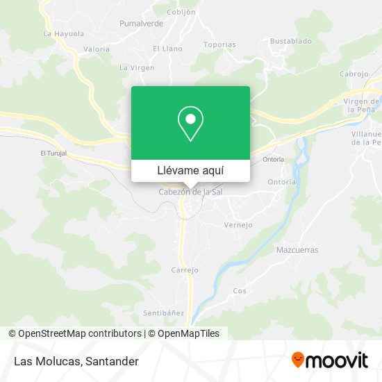 Mapa Las Molucas