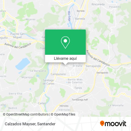 Mapa Calzados Mayser