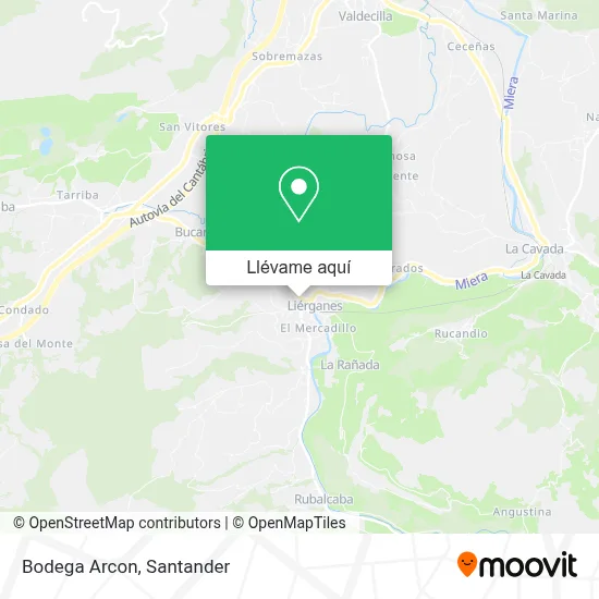 Mapa Bodega Arcon