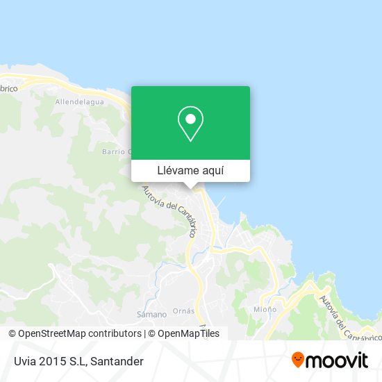 Mapa Uvia 2015 S.L
