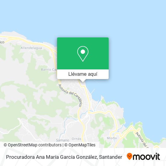 Mapa Procuradora Ana María García González
