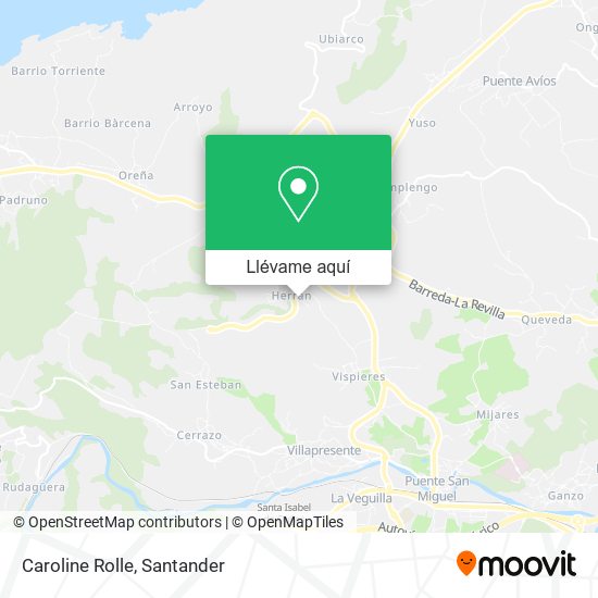 Mapa Caroline Rolle