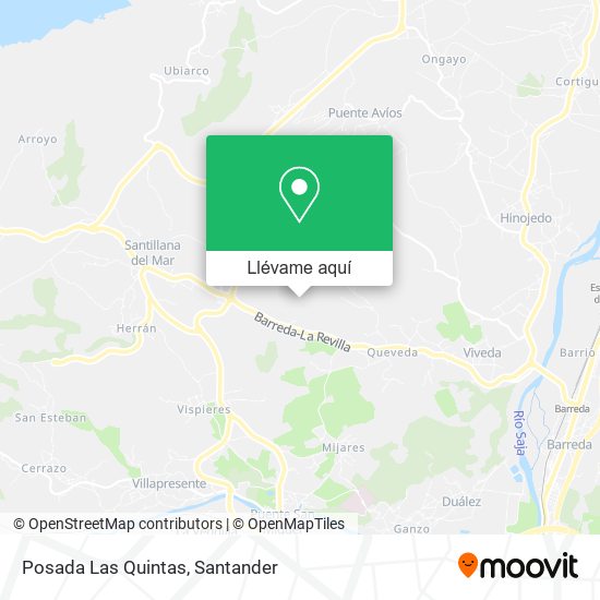 Mapa Posada Las Quintas
