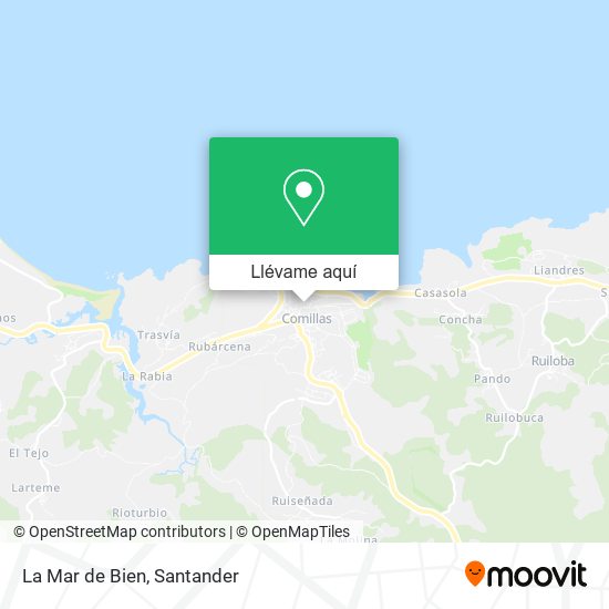 Mapa La Mar de Bien