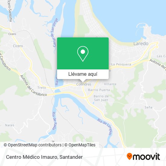Mapa Centro Médico Imauro