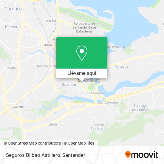 Mapa Seguros Bilbao Astillero
