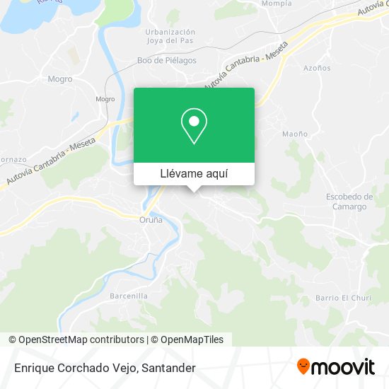 Mapa Enrique Corchado Vejo