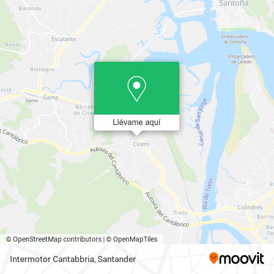Mapa Intermotor Cantabbria