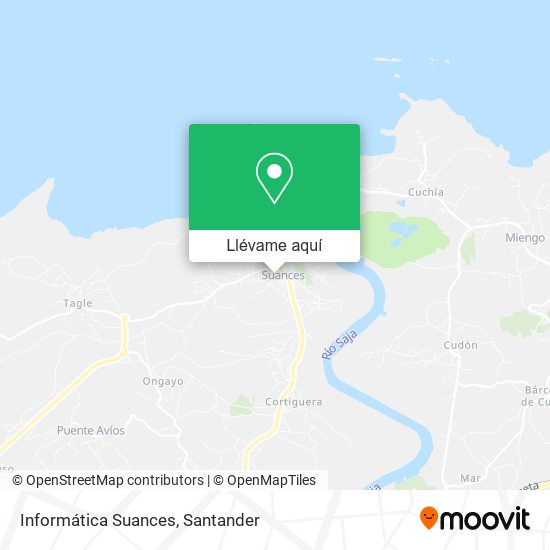 Mapa Informática Suances