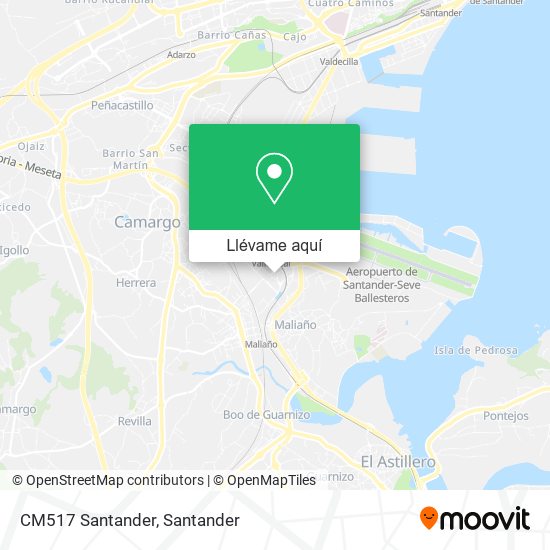 Mapa CM517 Santander