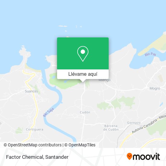 Mapa Factor Chemical