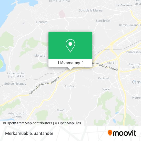 Mapa Merkamueble