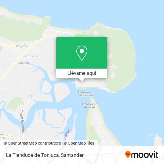 Mapa La Tienduca de Toniuca