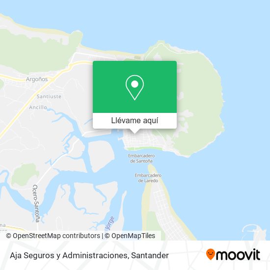 Mapa Aja Seguros y Administraciones