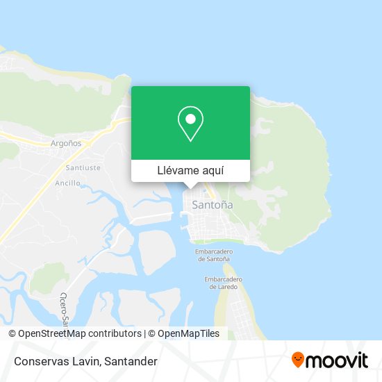 Mapa Conservas Lavin