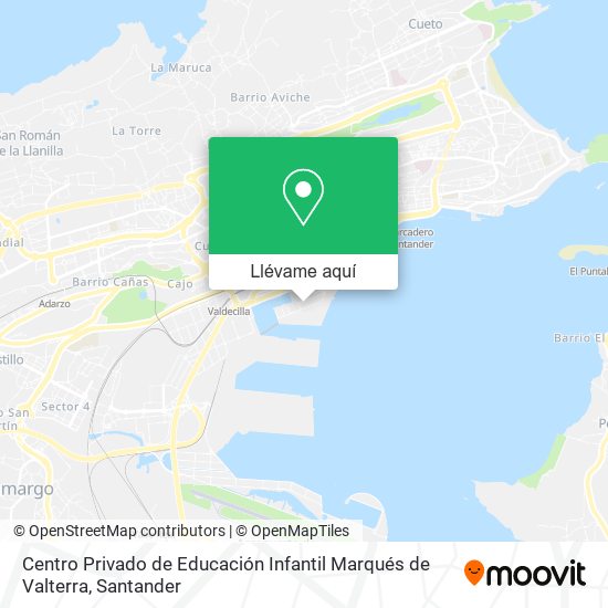 Mapa Centro Privado de Educación Infantil Marqués de Valterra