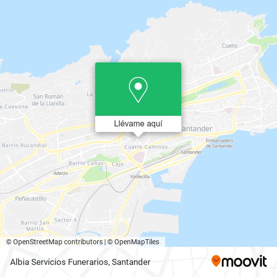 Mapa Albia Servicios Funerarios