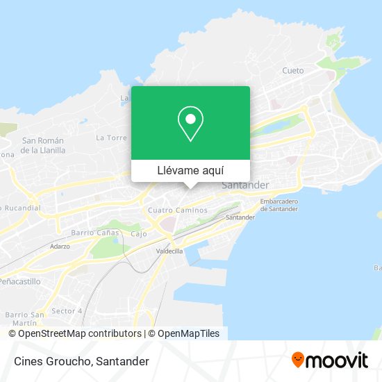 Mapa Cines Groucho