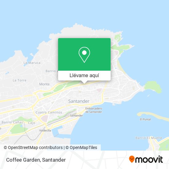 Mapa Coffee Garden