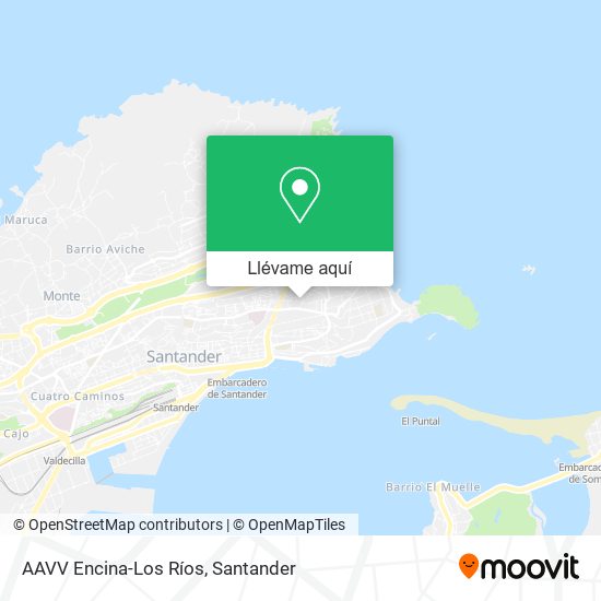 Mapa AAVV Encina-Los Ríos