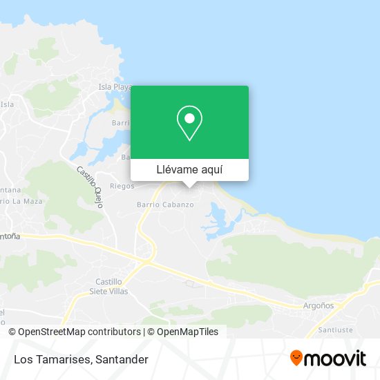 Mapa Los Tamarises